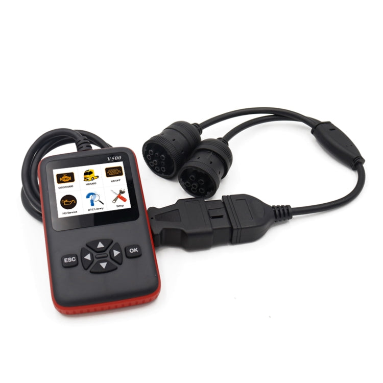 V500 Trunk HD Reading Card Professional OBDII Diagnostic Code Scanner Tool, V500 V500 Trunk HD Reading Card Professional OBDII Diagnostic Code Scanner Tool, V500